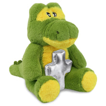 ECO FRIENDLY SUPER-SOFT PLUSH - ALLIGATOR 9" With Cross Plush