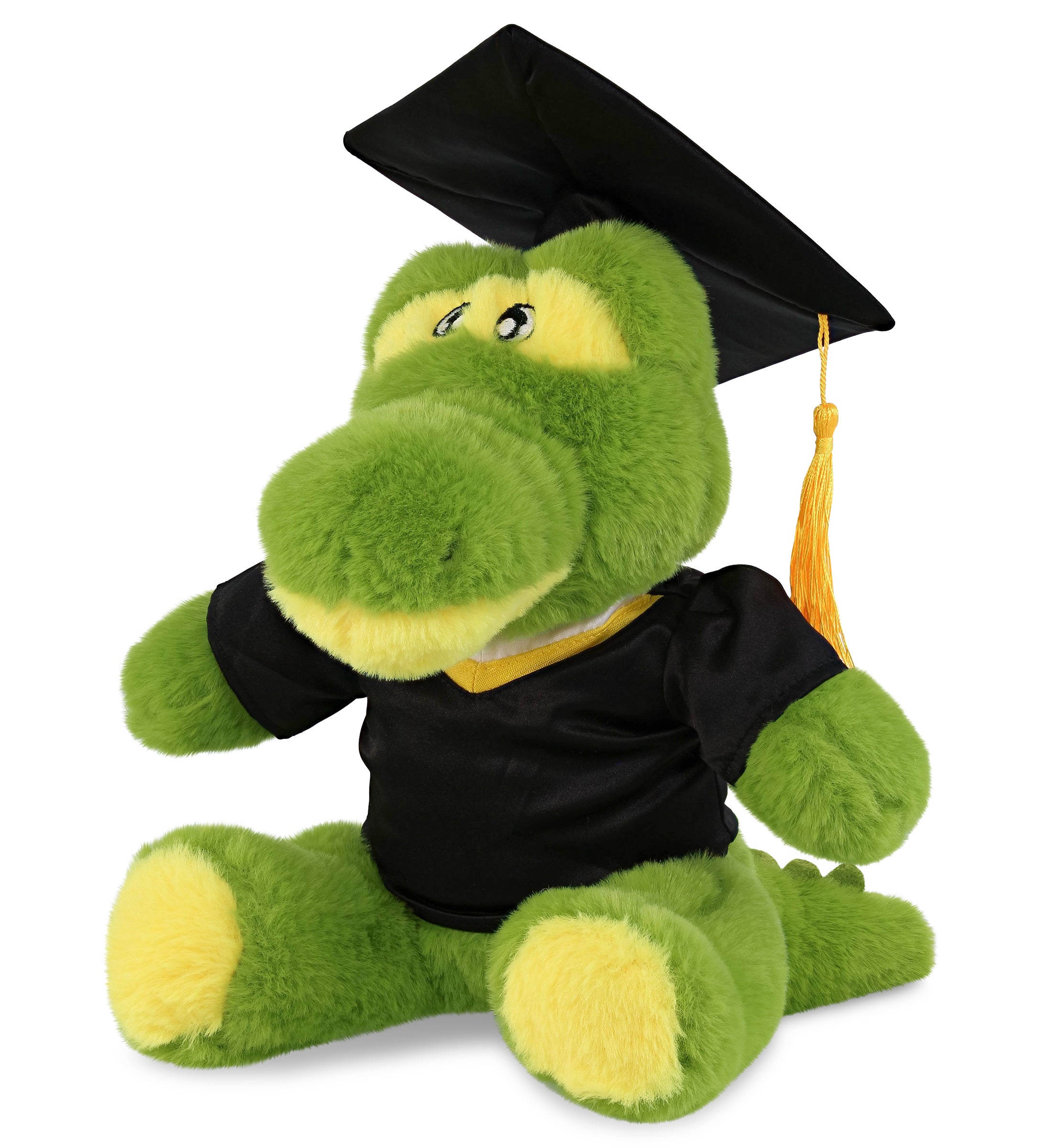 PLUSH GRADUATION - ECO FRIENDLY SUPER-SOFT PLUSH - ALLIGATOR 9"