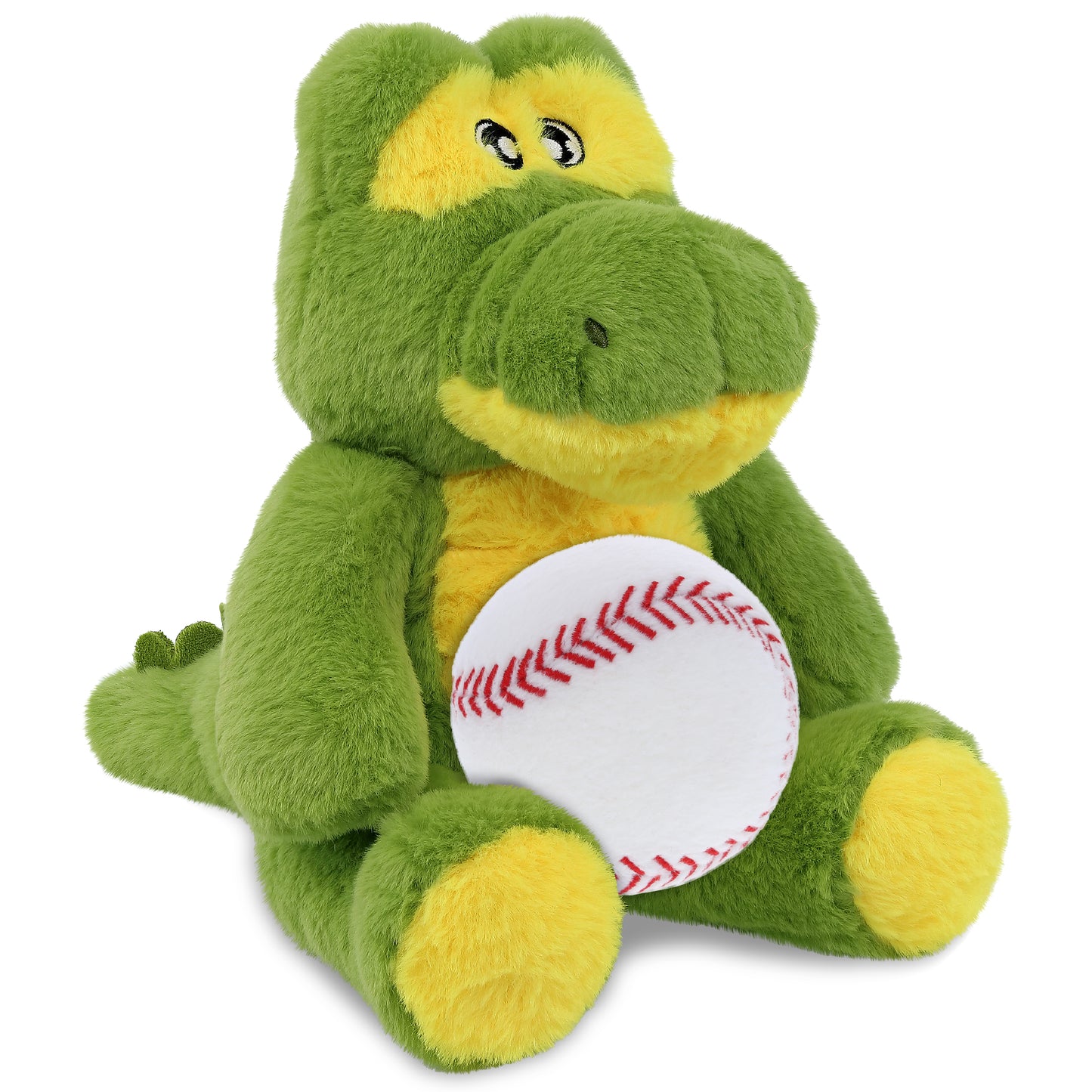 ECO FRIENDLY SUPER-SOFT PLUSH - ALLIGATOR 9" With Baseball Plush