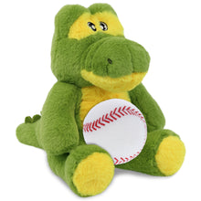 ECO FRIENDLY SUPER-SOFT PLUSH - ALLIGATOR 9" With Baseball Plush