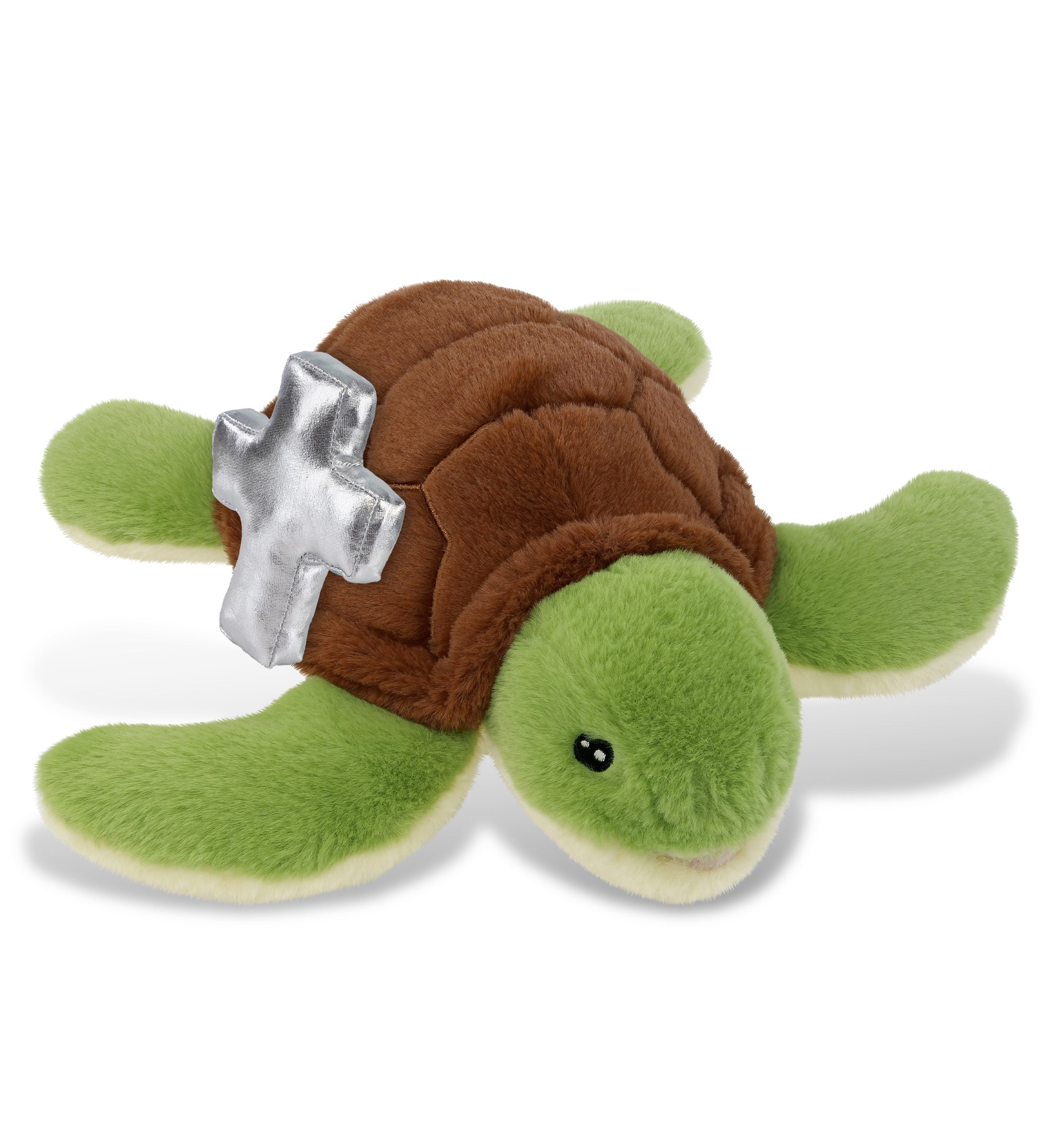 ECO FRIENDLY SUPER-SOFT PLUSH - SEA TURTLE 12" With Cross Plush
