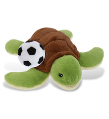 ECO FRIENDLY SUPER-SOFT PLUSH - SEA TURTLE 12" With Soccer Plush