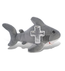 ECO FRIENDLY SUPER-SOFT PLUSH - SHARK 12" With Cross Plush
