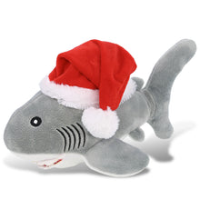 PLUSH SANTA - ECO FRIENDLY SUPER-SOFT PLUSH - SHARK 12"