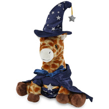 ECO FRIENDLY SUPER-SOFT PLUSH - GIRAFFE 10" WITH WIZARD DRESS UP