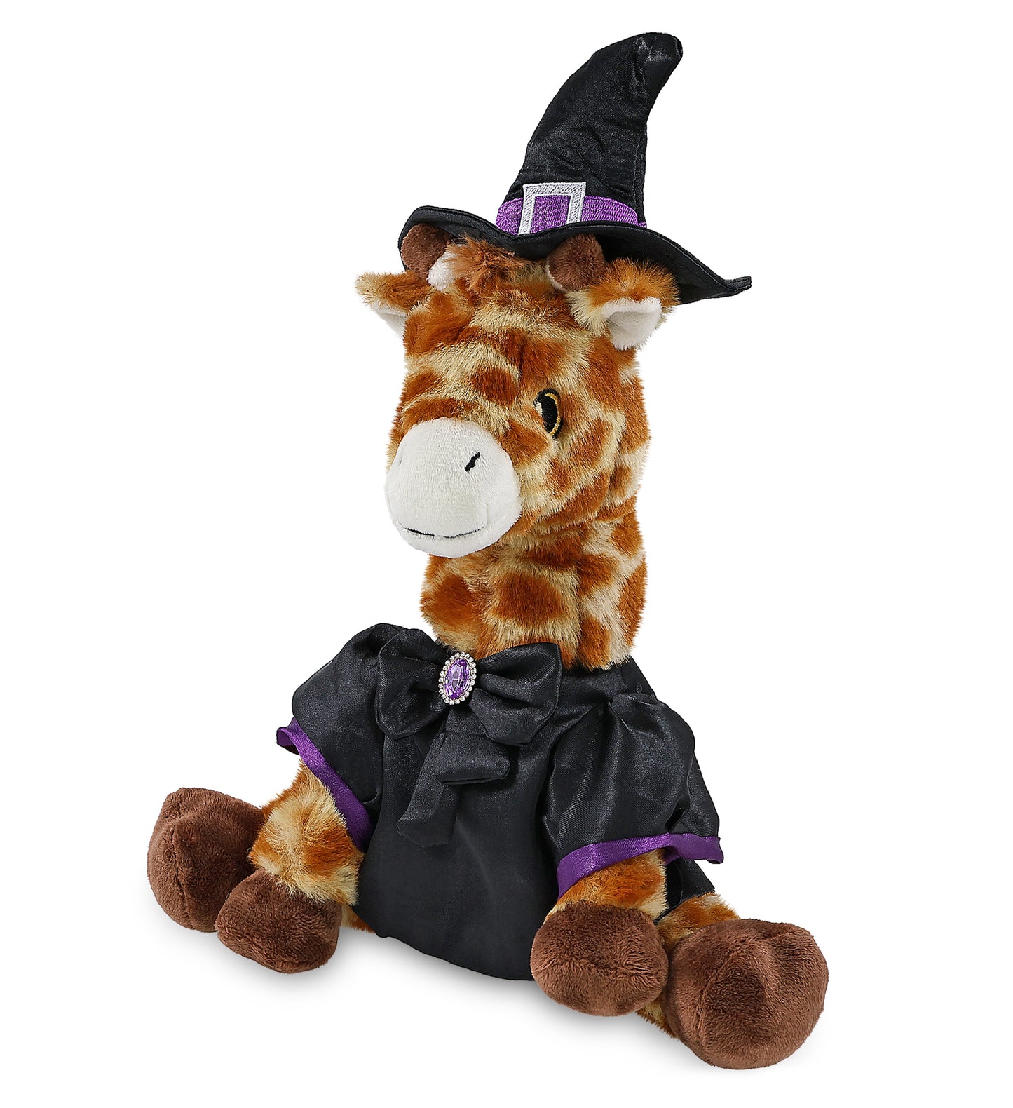 ECO FRIENDLY SUPER-SOFT PLUSH - GIRAFFE 10" WITCH