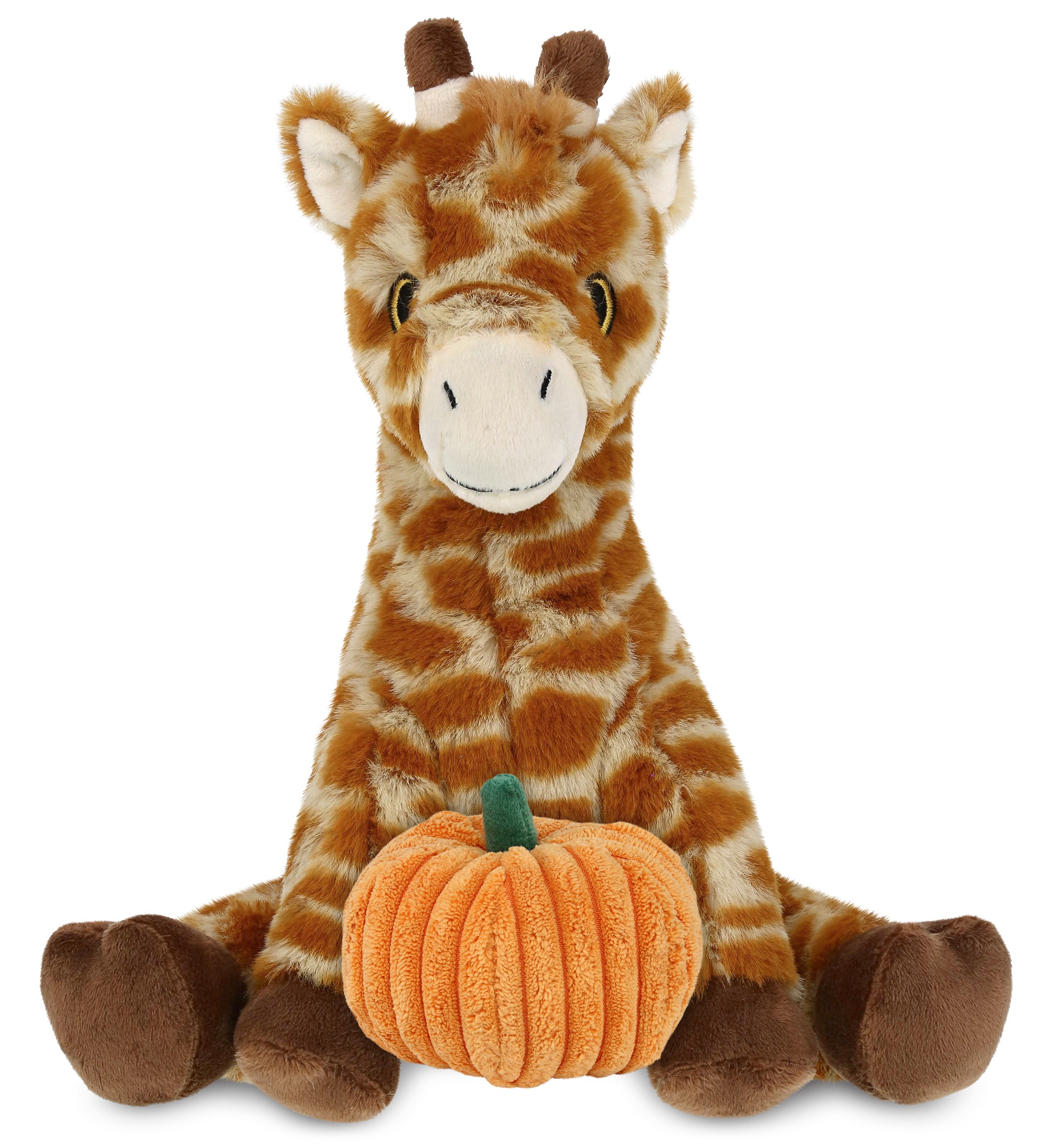 PLUSH PUMPKIN - ECO FRIENDLY SUPER-SOFT PLUSH - GIRAFFE 10"