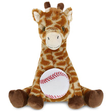 ECO FRIENDLY SUPER-SOFT PLUSH - GIRAFFE 10" With Baseball Plush