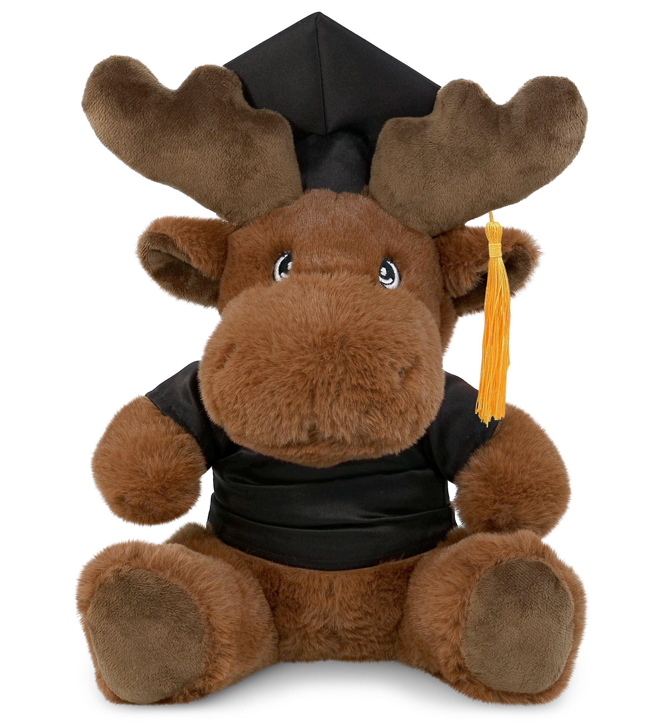 PLUSH GRADUATION - ECO FRIENDLY SUPER-SOFT PLUSH - MOOSE 9"