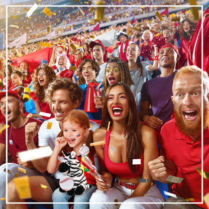 ECO FRIENDLY SUPER-SOFT PLUSH - ZEBRA 9" With Baseball Plush