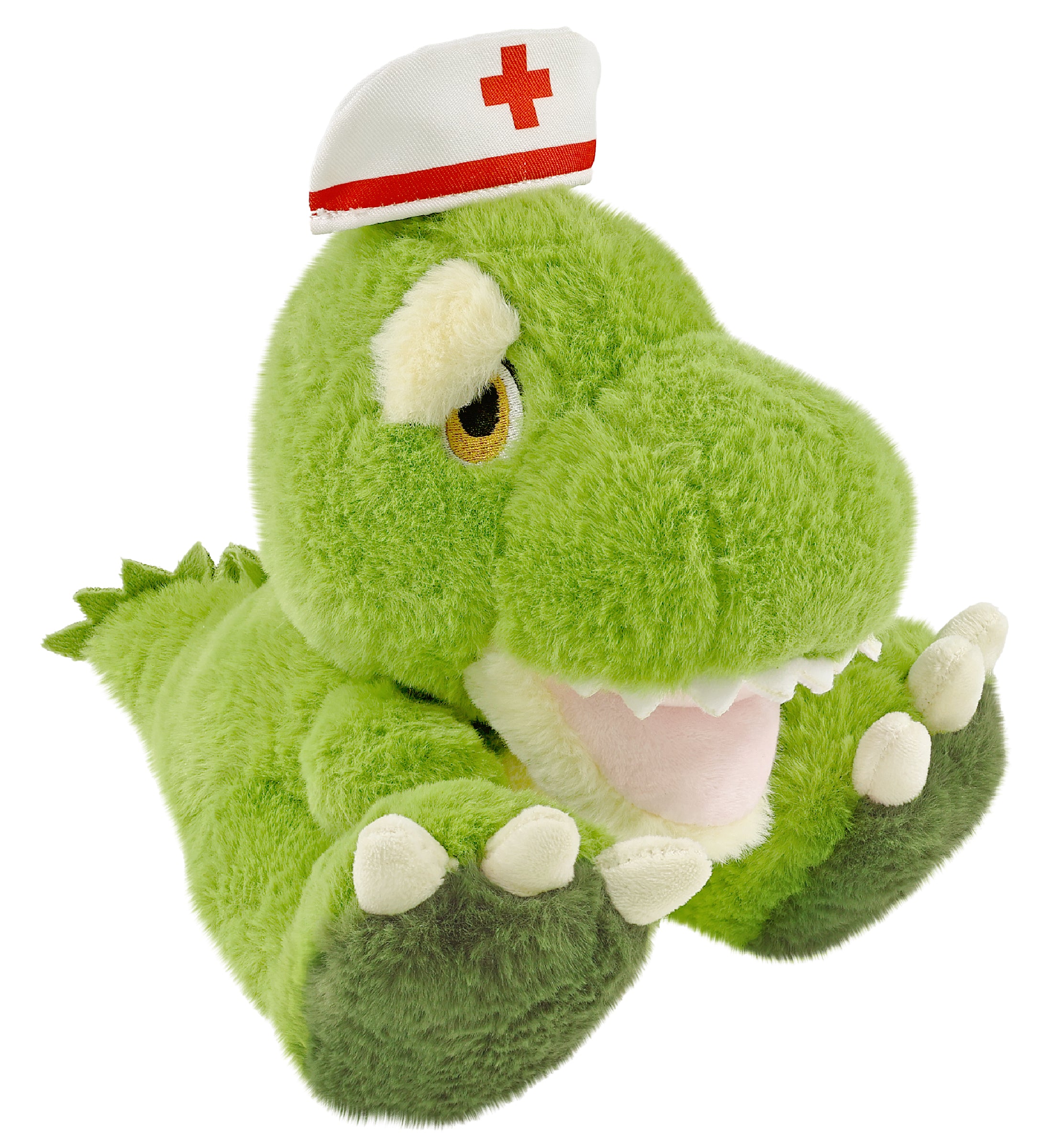 ECO FRIENDLY SUPER-SOFT PLUSH - T-REX DINOSAUR 9" NURSE