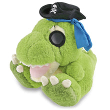 ECO FRIENDLY SUPER-SOFT PLUSH - T-REX DINOSAUR 9" PIRATE DRESS UP