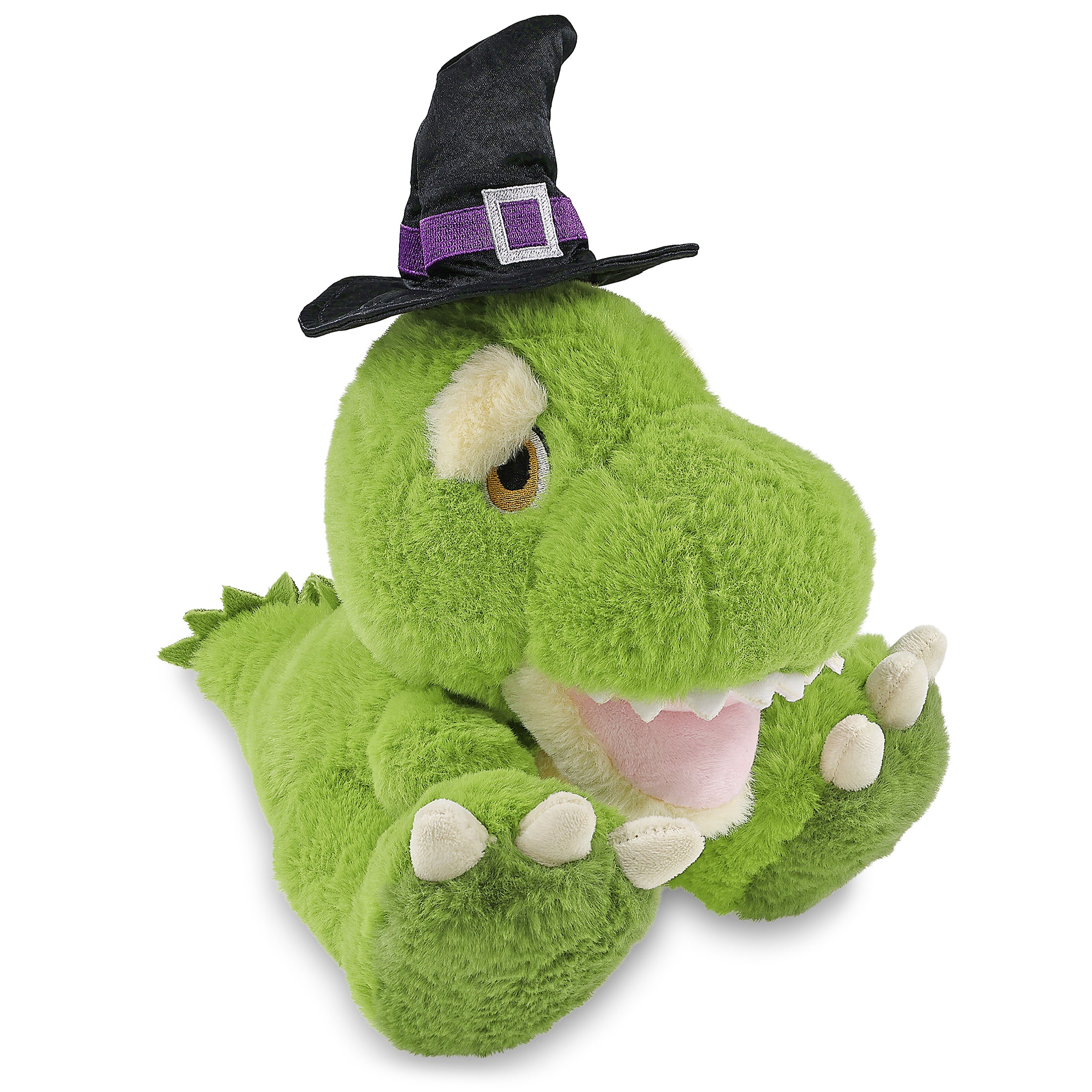 ECO FRIENDLY SUPER-SOFT PLUSH - T-REX DINOSAUR 9" WITCH DRESS UP