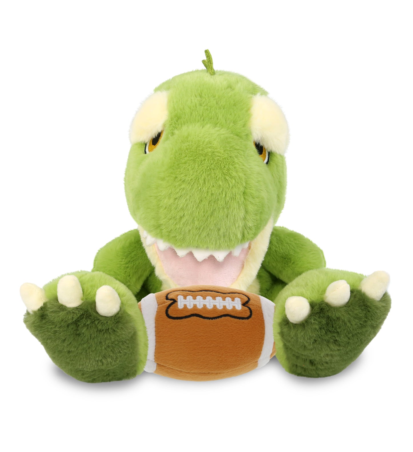 ECO FRIENDLY SUPER-SOFT PLUSH - T-REX DINOSAUR 9" With Football Plush