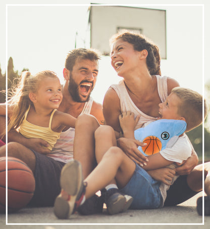 ECO FRIENDLY SUPER-SOFT PLUSH - DOLPHIN 13.5" With Basketball Plush