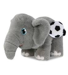 ECO FRIENDLY SUPER-SOFT PLUSH - ELEPHANT 14" With Soccer Plush