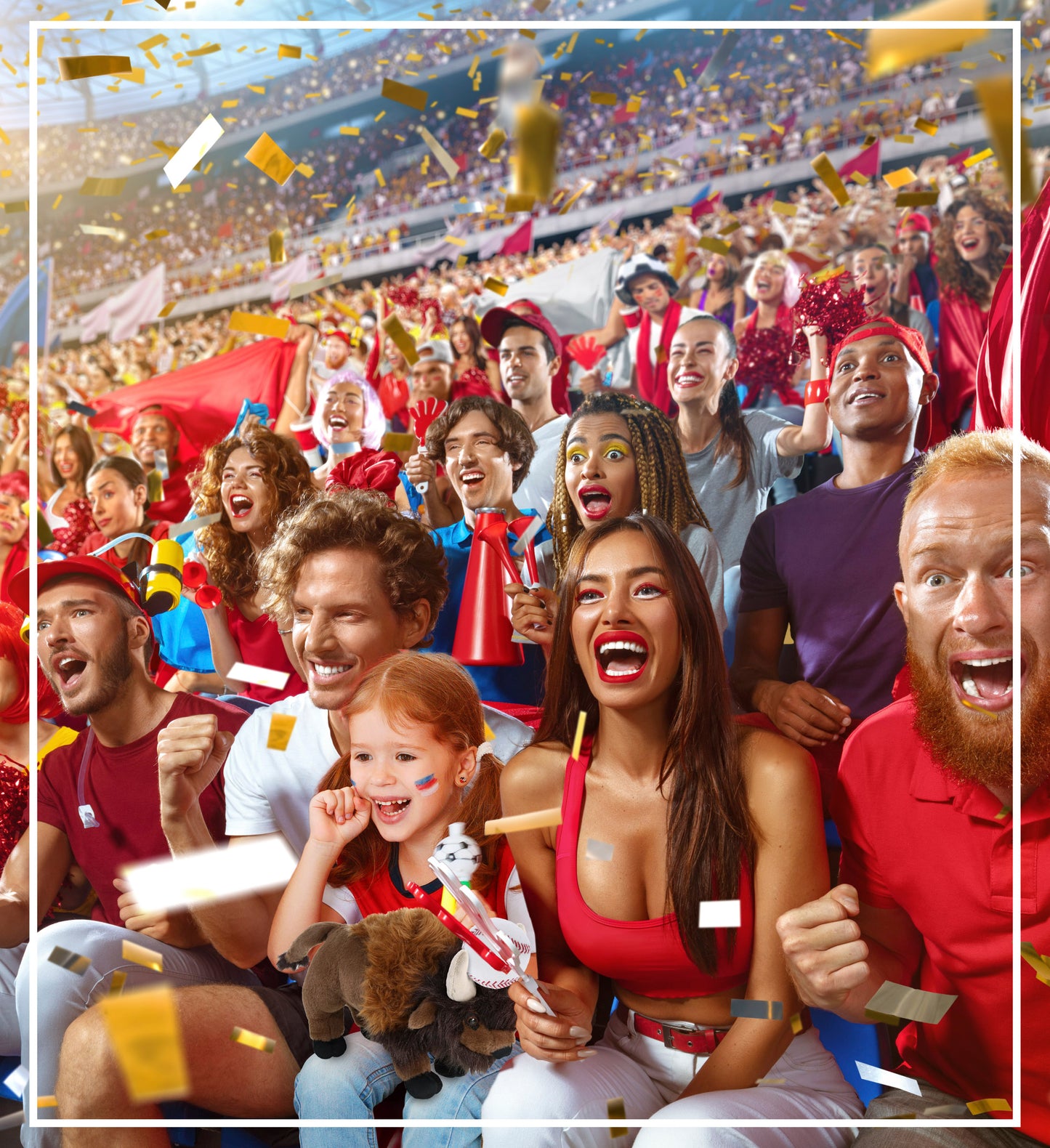 SUPER-SOFT PLUSH - BUFFALO 13" with Baseball Plush