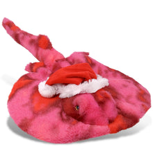 PLUSH SANTA - SUPER-SOFT PLUSH - PINK TIE-DYE STINGRAY 20"