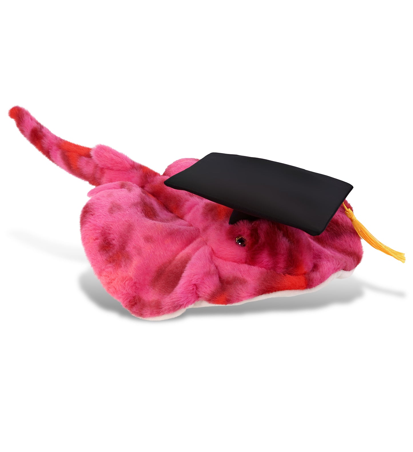 PLUSH GRADUATION - SUPER-SOFT PLUSH - PINK TIE-DYE STINGRAY 20"