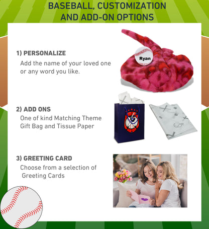 SUPER-SOFT PLUSH - PINK TIE-DYE STINGRAY 20" with Baseball Plush