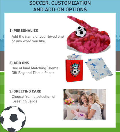 SUPER-SOFT PLUSH - PINK TIE-DYE STINGRAY 20" with Soccer Plush