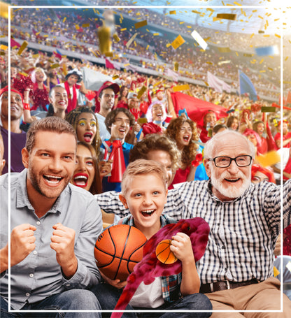SUPER-SOFT PLUSH - PINK TIE-DYE STINGRAY 20" with Basketball Plush
