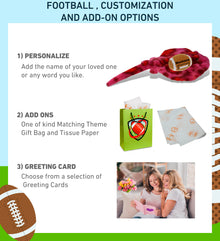 SUPER-SOFT PLUSH - PINK TIE-DYE STINGRAY 20" with Football Plush