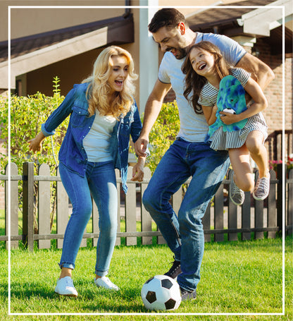 SUPER-SOFT PLUSH - BLUE TIE-DYE STINGRAY 20" with Soccer Plush