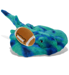 SUPER-SOFT PLUSH - BLUE TIE-DYE STINGRAY 20" with Football Plush