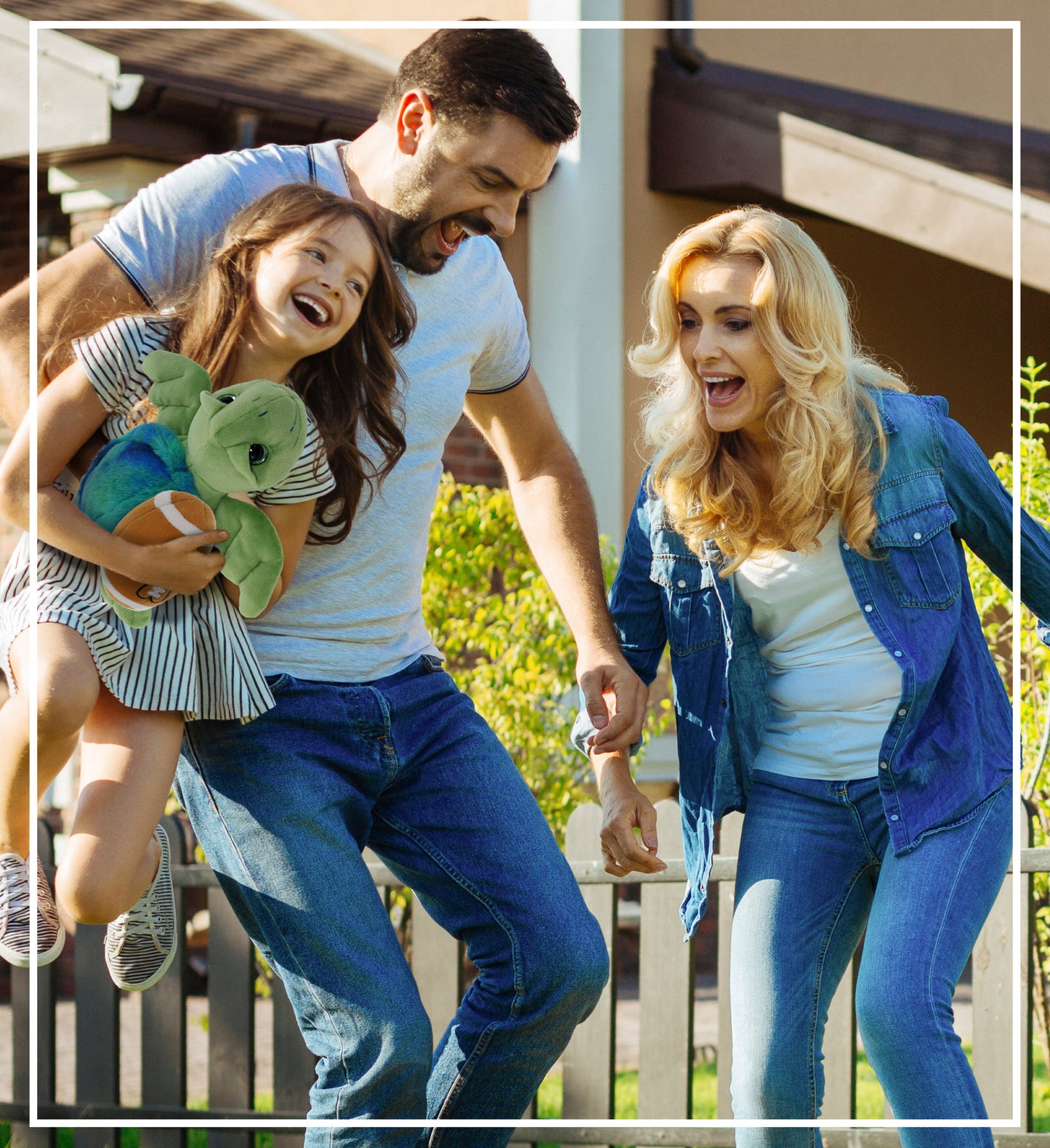 SUPER-SOFT PLUSH - BLUE TIE-DYE GREEN SEA TURTLE10" WITH FOOTBALL PLUSH