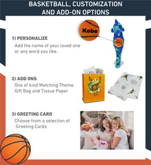 SUPER-SOFT PLUSH - BLUE TIE-DYE SEAHORSE 15" WITH BASKETBALL PLUSH