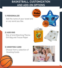 PLUSH BUDDIES - BLUE STARFISH WITH BASKETBALL PLUSH