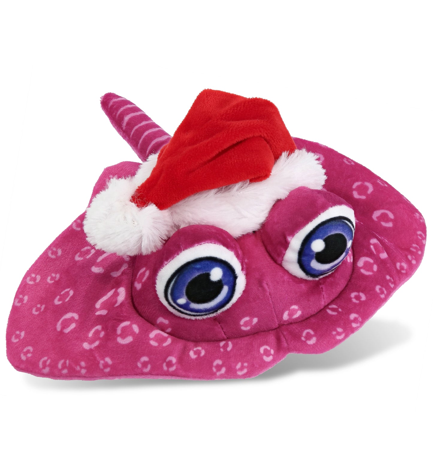 PLUSH SANTA - PLUSH BUDDIES - PINK STINGRAY