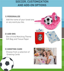 PLUSH BUDDIES - PINK STINGRAY WITH SOCCER PLUSH