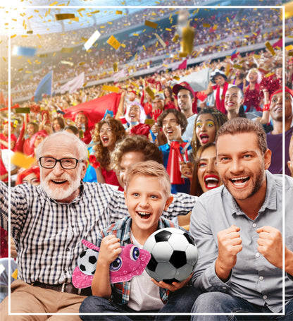 PLUSH BUDDIES - PINK STINGRAY WITH SOCCER PLUSH