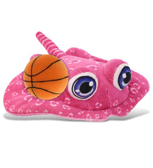 PLUSH BUDDIES - PINK STINGRAY WITH BASKETBALL PLUSH