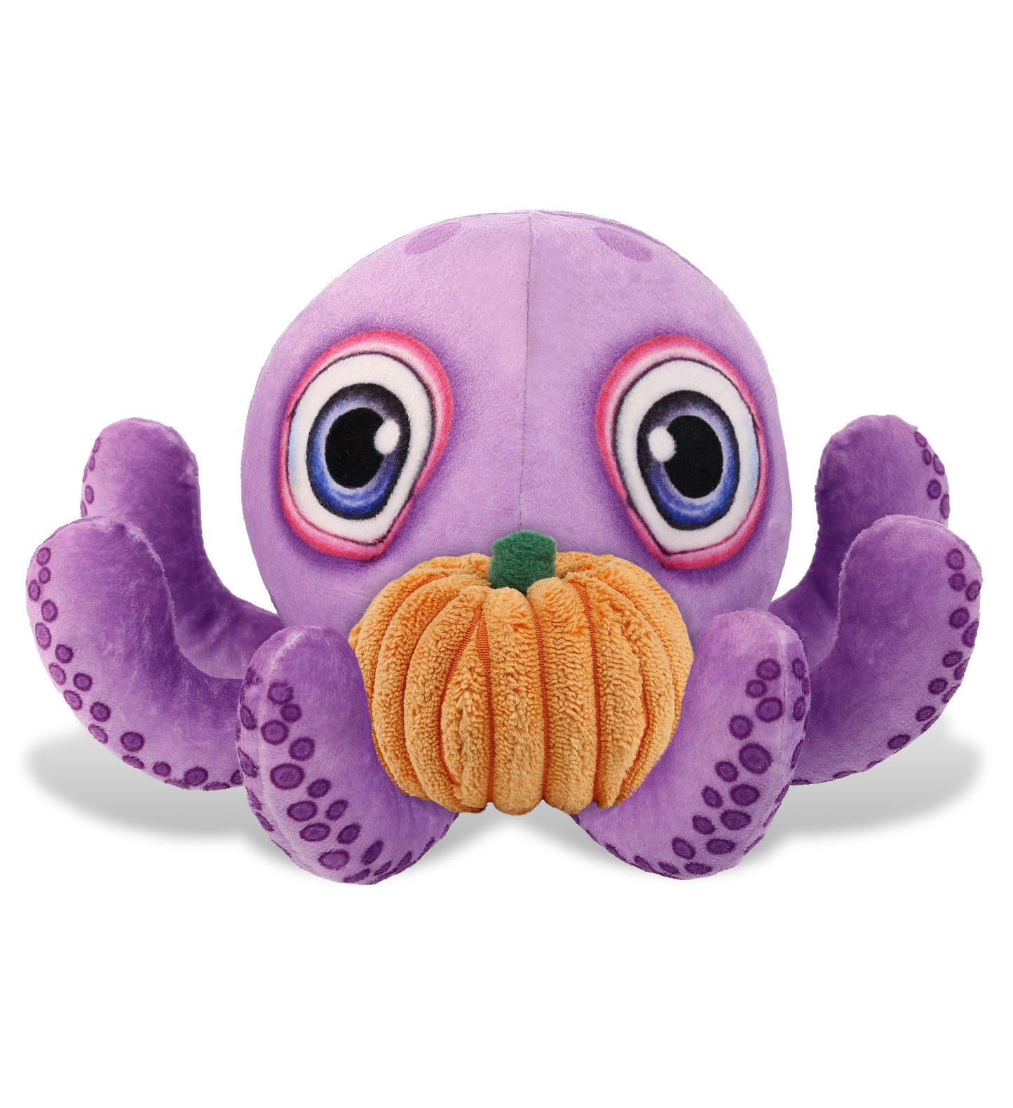 PLUSH PUMPKIN - PLUSH BUDDIES - PURPLE OCTOPUS