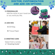 PLUSH BUDDIES - PURPLE OCTOPUS WITH DOCTOR DRESS UP