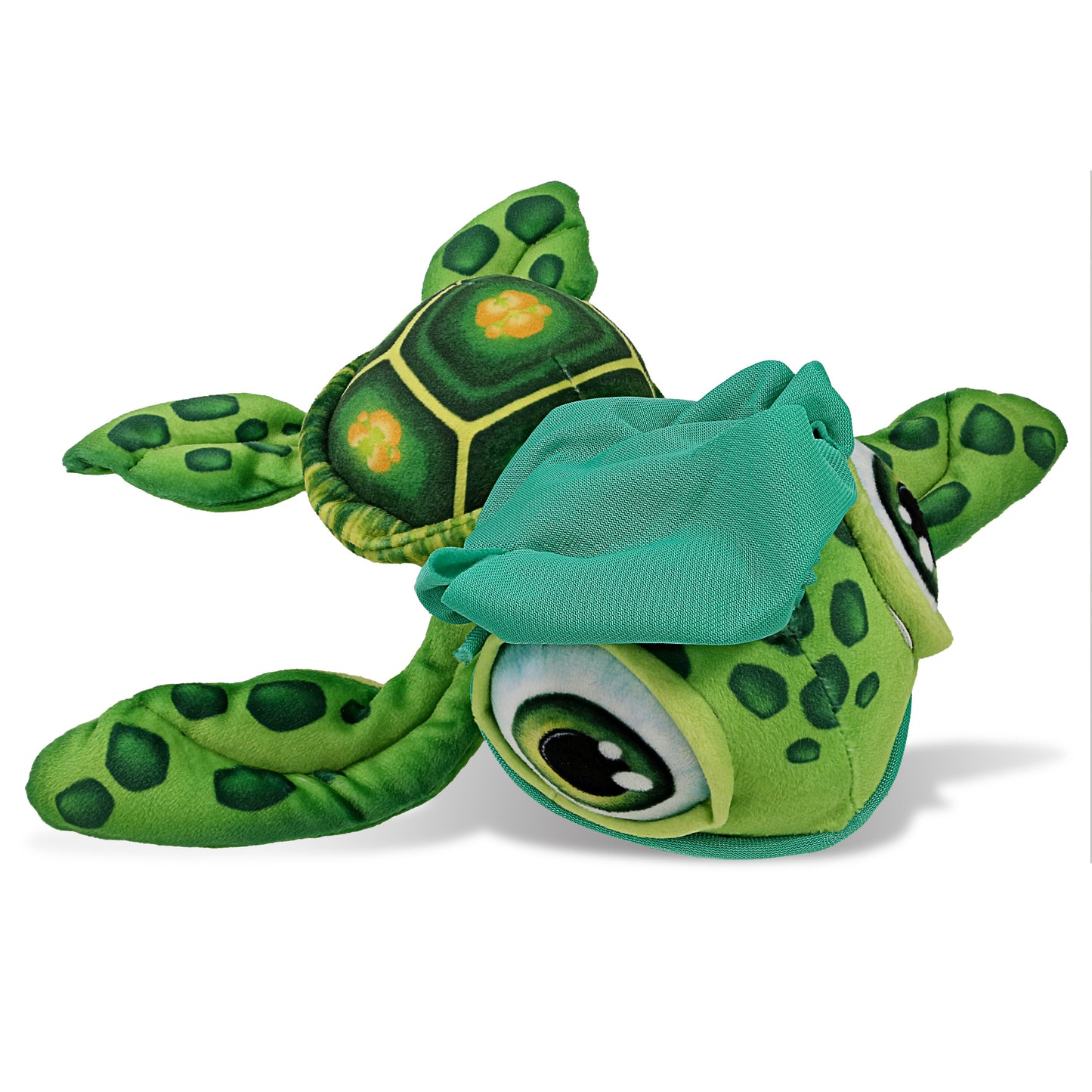 PLUSH BUDDIES - GREEN SEA TURTLE WITH DOCTOR DRESS UP