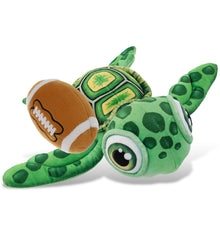 PLUSH BUDDIES - GREEN SEA TURTLE WITH FOOTBALL PLUSH