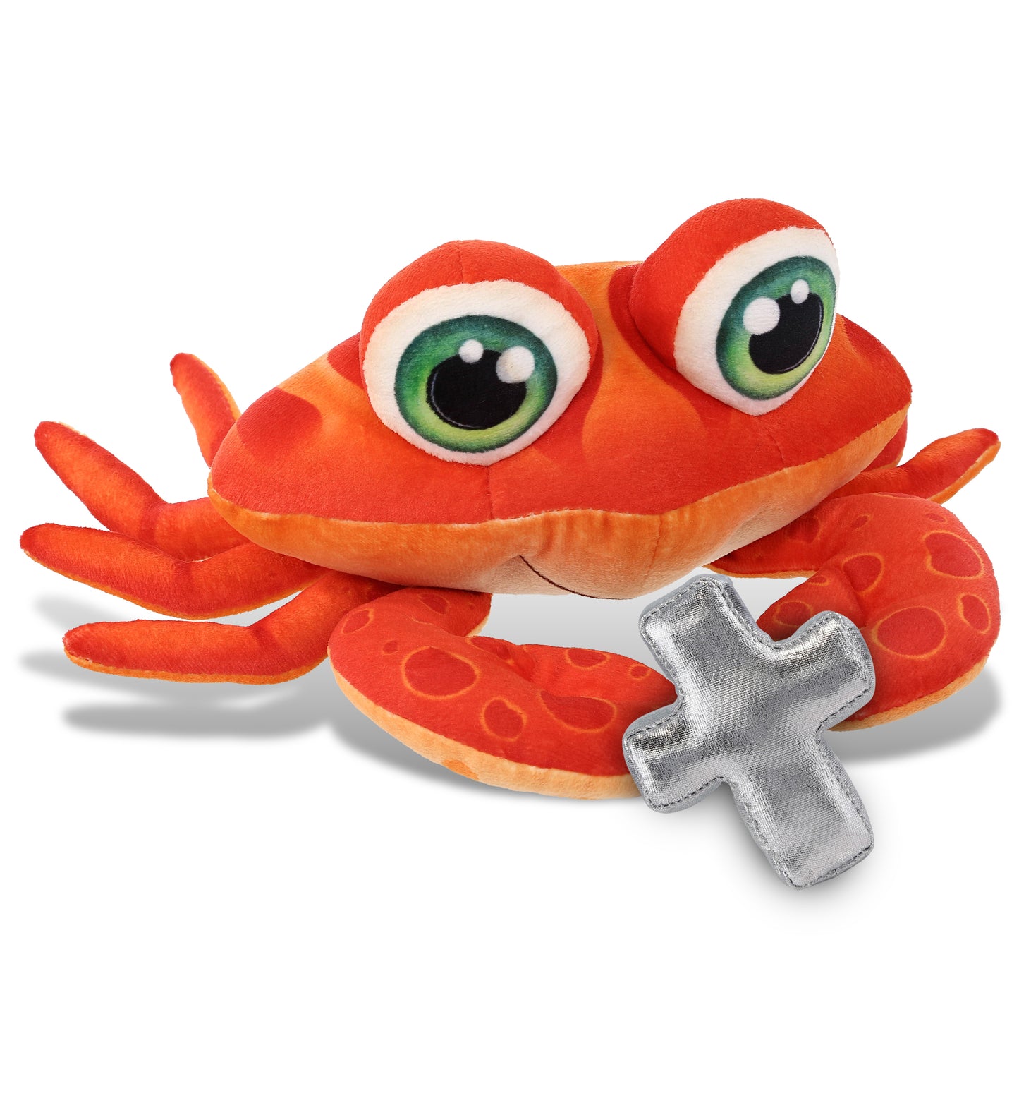 PLUSH CROSS - PLUSH BUDDIES - RED CRAB