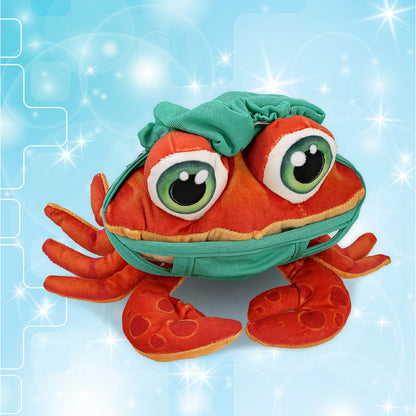 PLUSH BUDDIES - RED CRAB WITH DOCTOR DRESS UP
