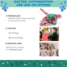 SUPER-SOFT PLUSH - PINK ROSE STINGRAY WITH DOCTOR DRESS UP