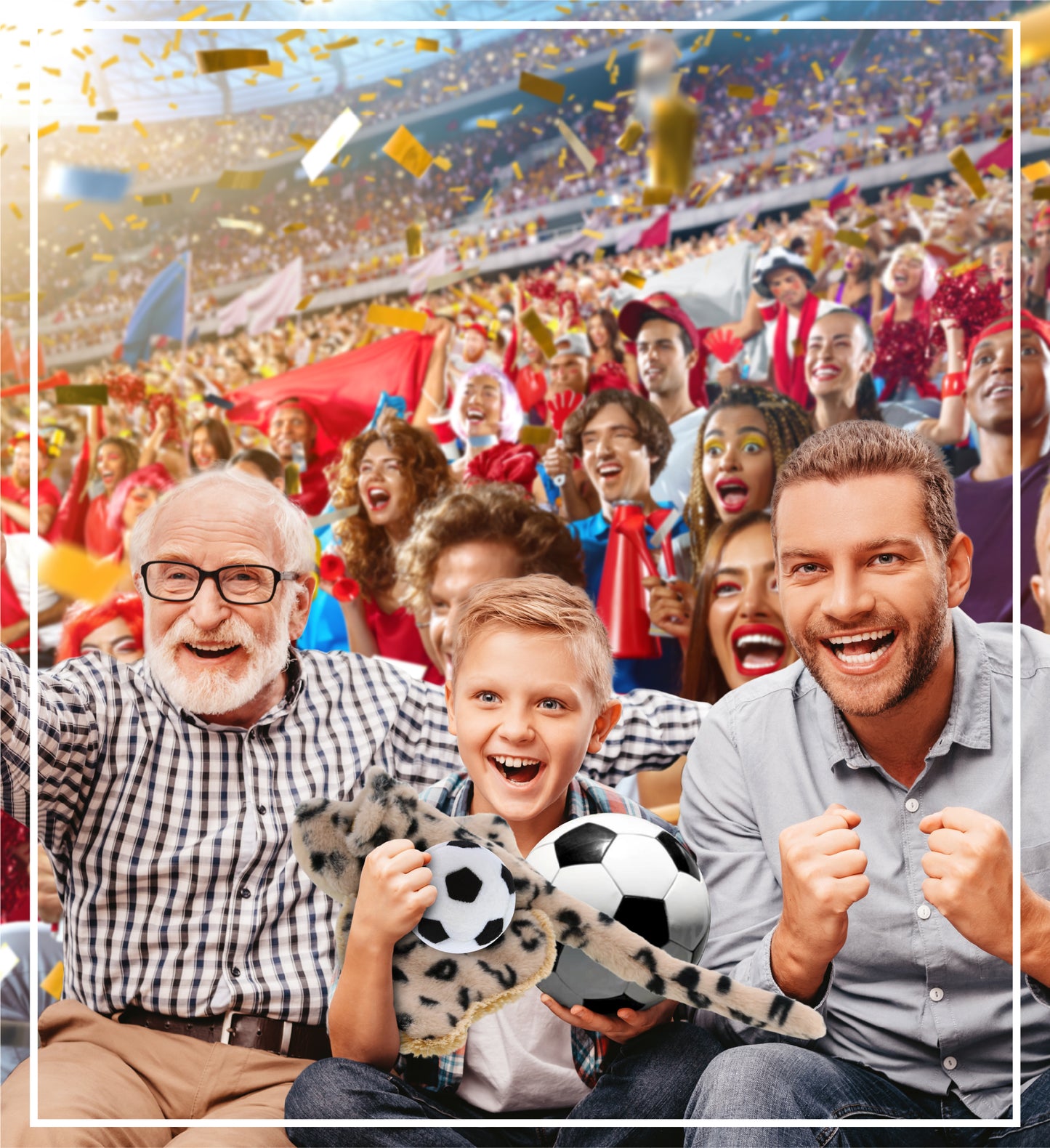 SUPER-SOFT PLUSH - GOLDEN STINGRAY WITH SOCCER PLUSH