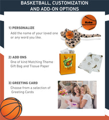 SUPER-SOFT PLUSH - GOLDEN STINGRAY WITH BASKETBALL PLUSH