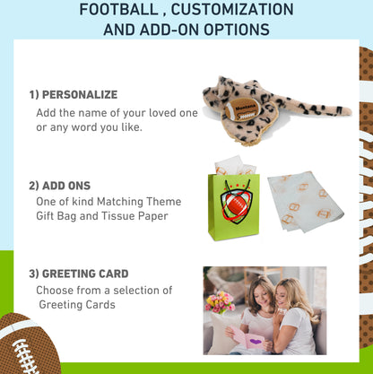 SUPER-SOFT PLUSH - GOLDEN STINGRAY WITH FOOTBALL PLUSH