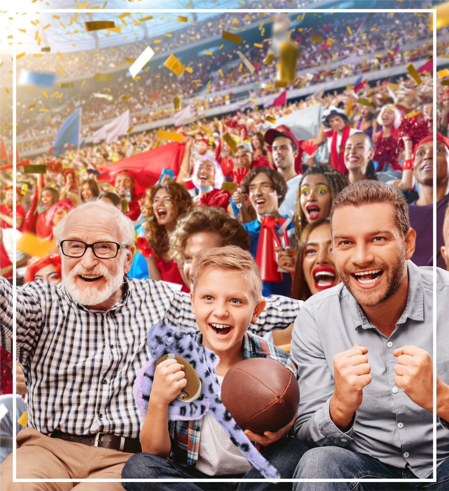 SUPER-SOFT PLUSH - PURPLE STINGRAY WITH FOOTBALL PLUSH