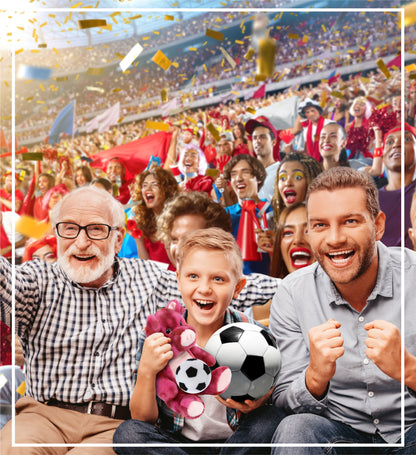 SUPER-SOFT PLUSH - PINK TIE-DYE PIG 9" WITH SOCCER PLUSH