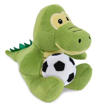 6" PLUSH - GATOR WITH SOCCER PLUSH