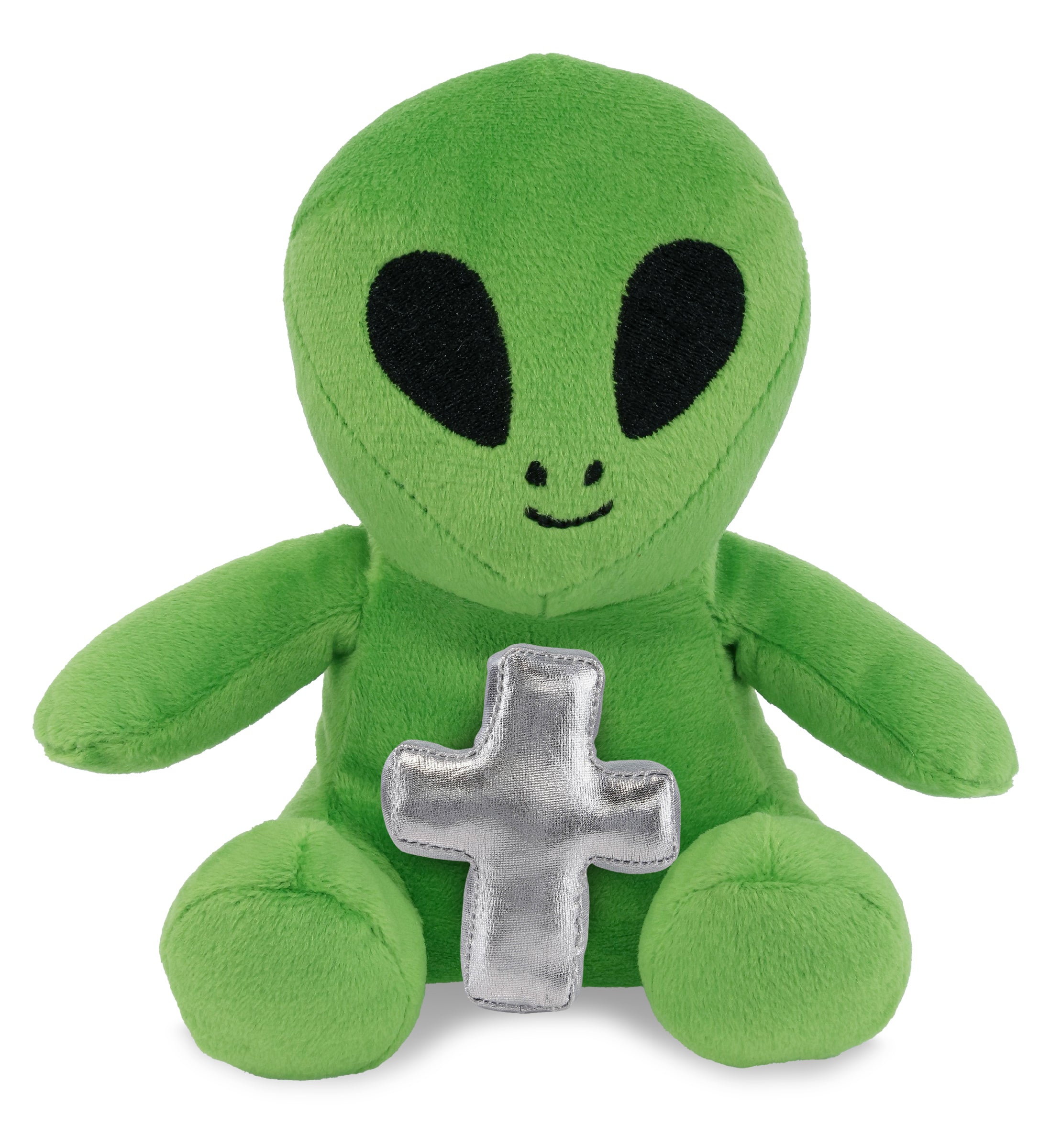 PLUSH CROSS - 6" PLUSH - SPACE ALIEN